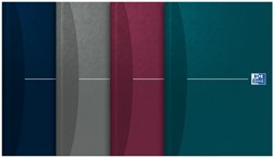 Cahier de notes Oxford Essentials A5 ligné 96 feuilles assorti