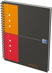 Cahier à spirale Oxford International Notebook A5+ carreaux 5mm 160 pages
