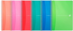 Cahier à spirale Oxford MyColours A5 ligné 180 pages assorti