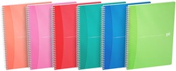 Cahier à spirale Oxford MyColours A4 ligné 180 pages assorti