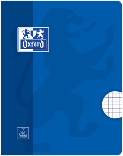 Cahier Oxford School A5 carreau 5x5mm 72 pages 80g assorti-2