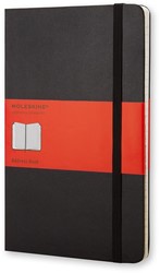 Carnet d’adresses Moleskine Large 130x210mm ligné rigide noir