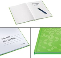 Notitieboek Leitz WOW A4 160blz 90gr lijn groen-4