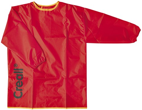 Tablier peinture Creal Medium rouge