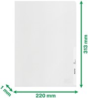 Pochette modèle L Leitz Recycle A4 PP 0,10mm transparent 25 pièces-4