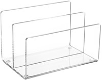 Trieur de bureau MAUL 2 compartiments 150x100x100mm acryl