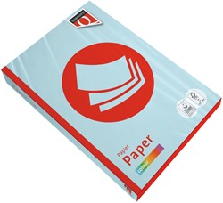 Papier copieur Quantore Colour A4 80g bleu clair 500 feuilles