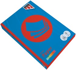 Papier copieur Quantore Colour A4 80g bleu intense 500 feuilles