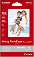 Papier jet d’encre Canon GP-501 10x15cm 210g brillant 100 feuilles