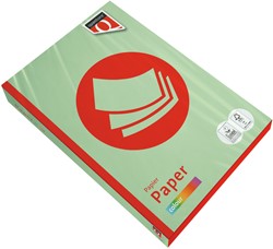 Papier copieur Quantore Colour A3 120g vert pomme 250 feuilles