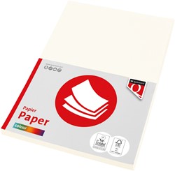 Papier copieur Quantore Colour A4 80g blanc crème 100 feuilles