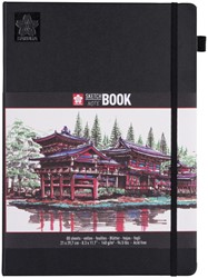 Carnet de croquis Sakura 210x297mm 140g 80 feuilles blanches