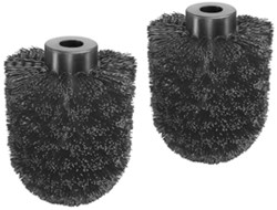Brosse WC de réserve BlackSatino 332150 noir 2 pièce