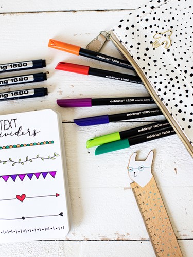 Fineliner edding 1200 001 Fin noir-5