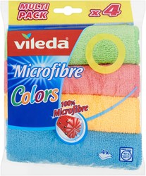 Chiffon microfibre Vileda paquet de 4 pièces