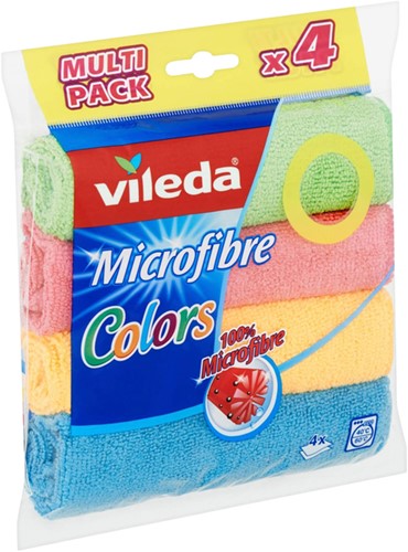 Chiffon microfibre Vileda paquet de 4 pièces-2