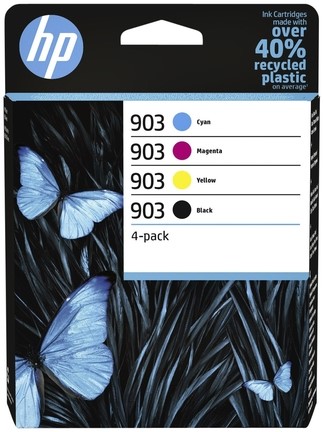 Cartouche d'encre HP 6ZC73AE 903 noir + 3 couleurs