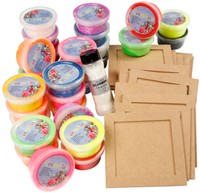 Pâte à modeler Foam Clay Base 10x 35g assorti-1