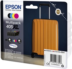Cartouche d'encre Epson 405XL T05H64 noir + 3 couleurs