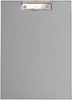Porte-bloc MAUL A4 portrait PVC gris argenté