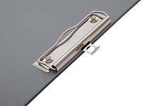 Porte-bloc MAUL A4 portrait PVC gris argenté-1