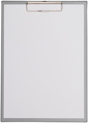 Porte-bloc MAUL A4 portrait PVC gris argenté-3