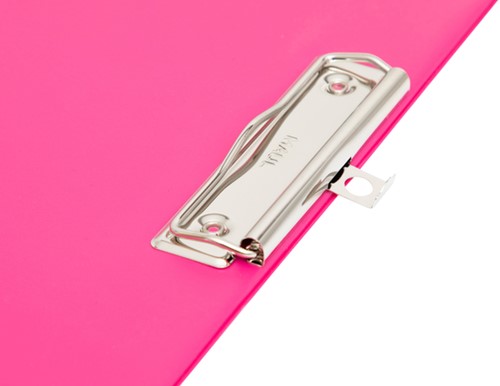 Porte-bloc MAUL A4 portrait PVC néon rose-3