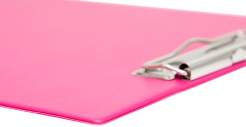 Porte-bloc MAUL A4 portrait PVC néon rose-2