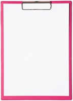 Porte-bloc MAUL A4 portrait PVC néon rose-3