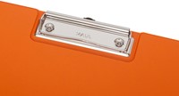 Porte-bloc à rabat Maul A4 portrait avec boucle-stylo PVC néon orange-2
