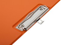Porte-bloc à rabat Maul A4 portrait avec boucle-stylo PVC néon orange-3