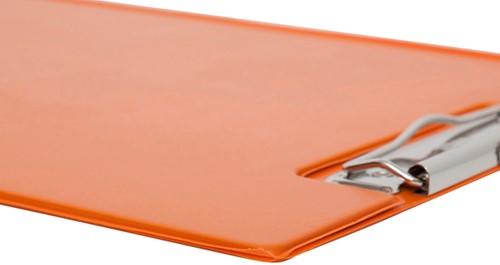 Porte-bloc à rabat Maul A4 portrait avec boucle-stylo PVC néon orange-4