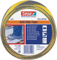 Ruban antidérapant tesa® Professional 60951 15mx50mm noir/jaune