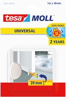 Ruban de calfeutrage  tesamoll® Universal porte 1mx38mm blanc