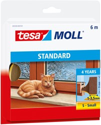 Joint de calfeutrage tesamoll® Standard profil-I adhésif 6mx9mm brun