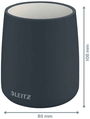 Pot à crayons Leitz Cosy gris-3