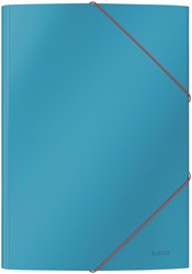 Chemise à élastique Leitz Cosy A4 3 rabats bleu