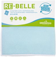 Chiffon microfibre Greenspeed Re-belle 40x40cm bleu 5 pièces