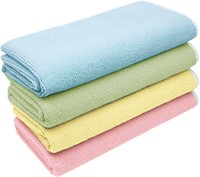 Chiffon microfibre Greenspeed Re-belle 40x40cm bleu 5 pièces-2