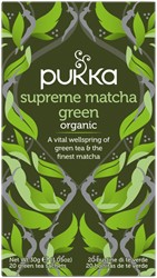 Thé Pukka Supreme Green Tea 20 sachets