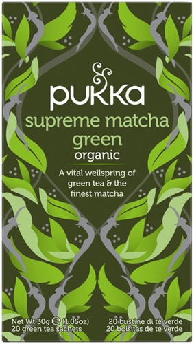 Thé Pukka Supreme Green Tea 20 sachets