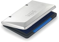 Tampon encreur Trodat 9071M métal 90x50mm bleu