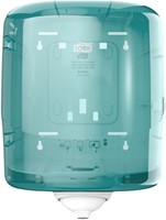 Distributeur rouleau essuie-mains Tork M4 Performance Reflex 473180 turquoise