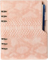 Organiseur Kalpa A5 avec agenda 2026-2027 7 jours/2 pages croco rose