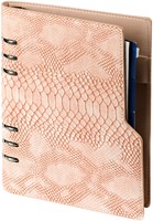 Organiseur Kalpa A5 avec agenda 2026-2027 7 jours/2 pages croco rose-2