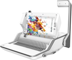 Perforelieur Fellowes Lyra 3-en-1 Relieuse-Agrafeuse-Perforation
