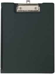 Porte-bloc à rabat  MAUL A5 Portrait bague porte-stylo noir