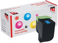 Tonercartridge Quantore alternatief tbv Lexmark 80C2XC0 blauw