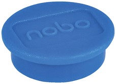 Aimant Nobo 24mm bleu 10 pièces