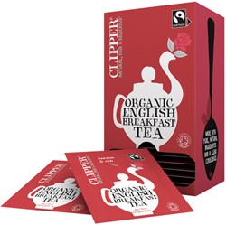 Thé Clipper English Breakfast Bio 25 sachets